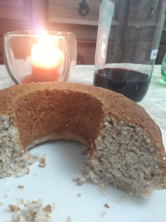 Una foto de Budín de Avena, Coco y Banana 😋