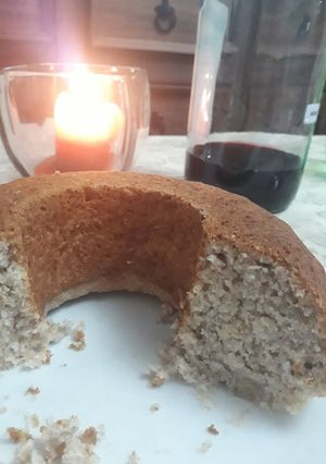 Una foto de Budín de Avena, Coco y Banana 😋