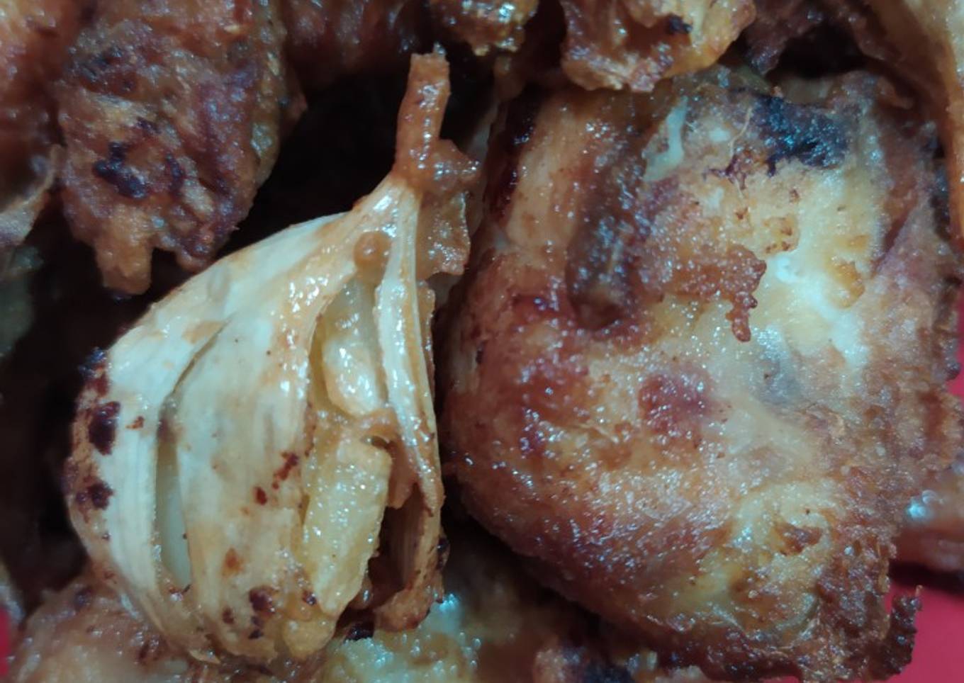 Ayam goreng bawang putih khas Batam