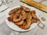 Gambas a la plancha en Airfryer