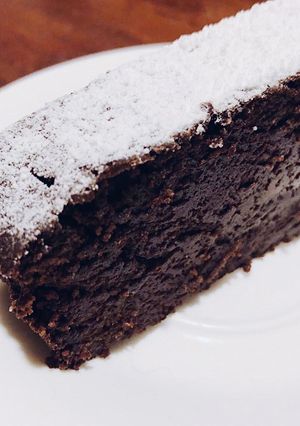 Una foto de Budín de chocolate vegano 🌱
