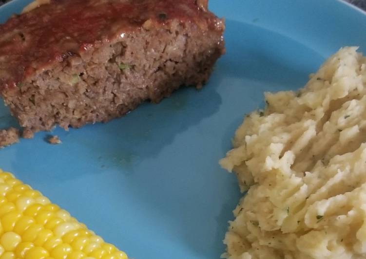 Easy Way to Cook Speedy 🌟🌟🌟🌟🌟Meatloaf