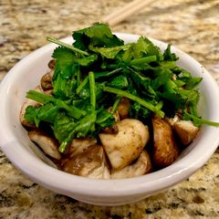 A picture of Pepper and salt night market chestnut mushroom 🍄.