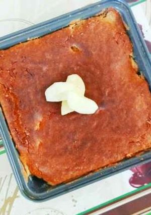 A picture of Eve's Pudding.