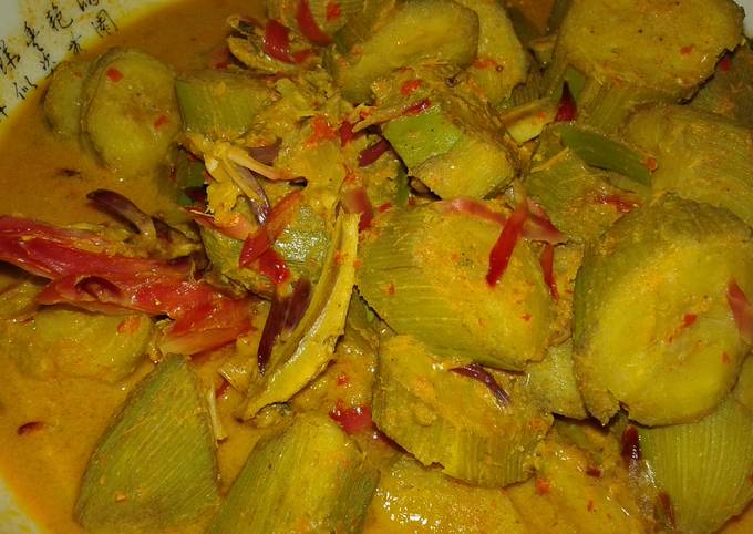 Resep Gulai Pisang oleh Dina Cobek Rama - Cookpad