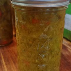 A picture of Hot Pepper Relish.