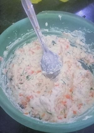 A picture of Hung curd salad.