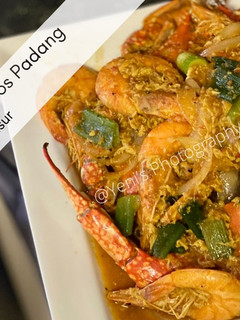 Foto resep Udang Kepiting saos Padang