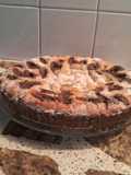 Pasta frola de membrillo y chocolate con saborcito a miel