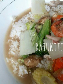 Foto resep Capcay kuah seafood