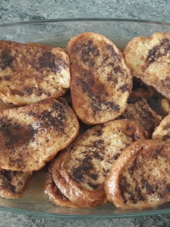 Una foto de Torrijas en almíbar