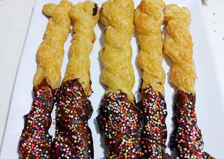 Bagaimana Membuat Pastry Choco Cheese Stick yang Enak Banget