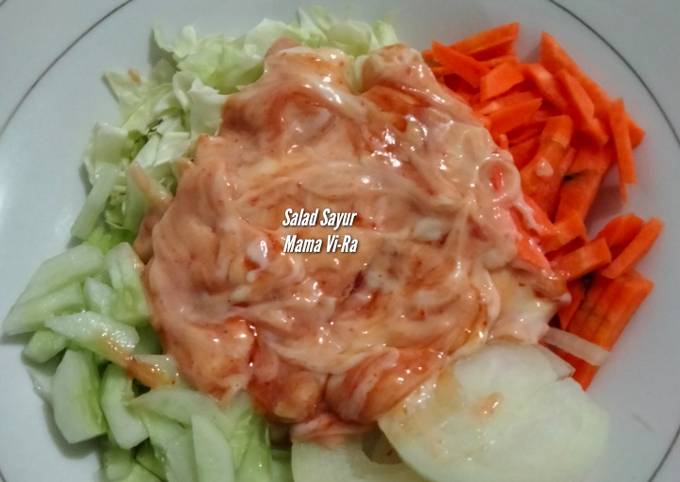 Resep Salad Sayur golden apron, Lezat