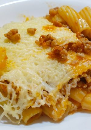 Una foto de Macarrones al horno