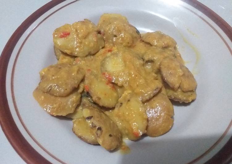 Jengkol Bumbu Gule