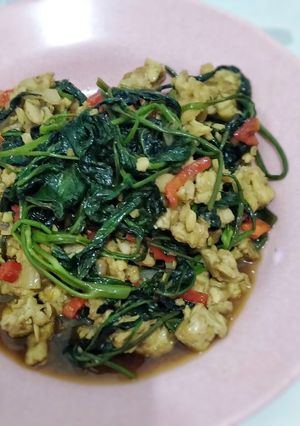 Foto resep Cah Kangkung Sederhana