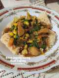 Bihun Jagung Kering Kuah Capcay