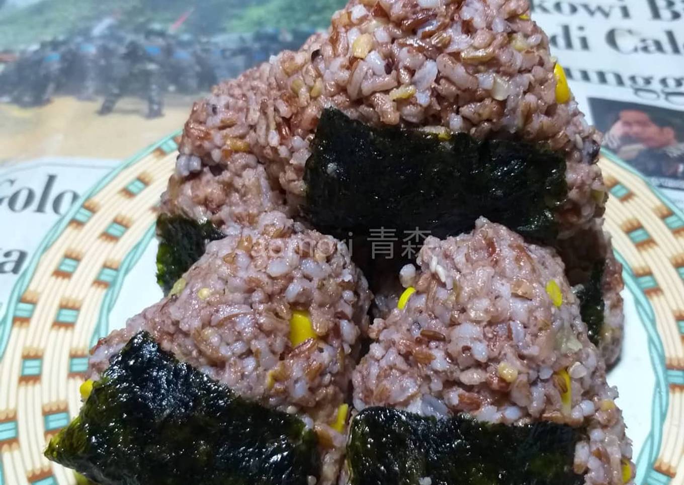 Vegetarian Onigiri おにぎり ������