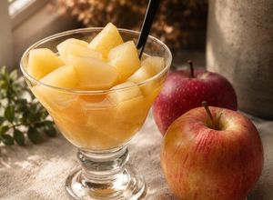 Una foto de Compota de manzana sin azúcar 🍎