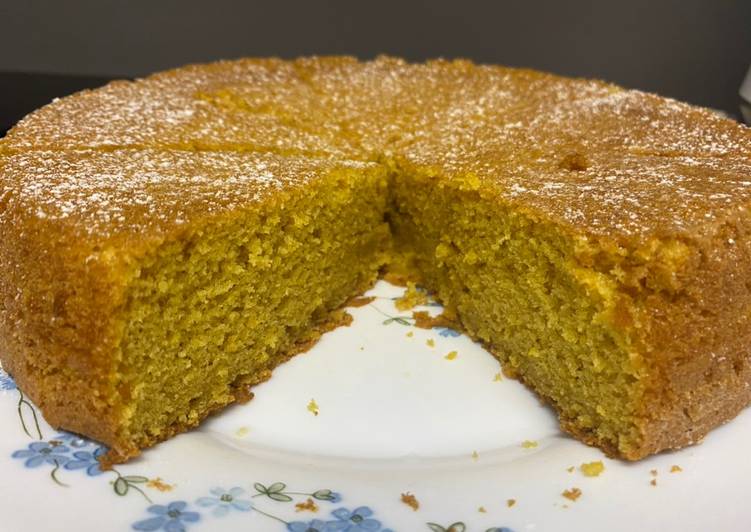 Bizcocho de naranja con robot (Lidl) monsieur cuisine