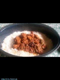 صورة لوصفة رز بالفرن