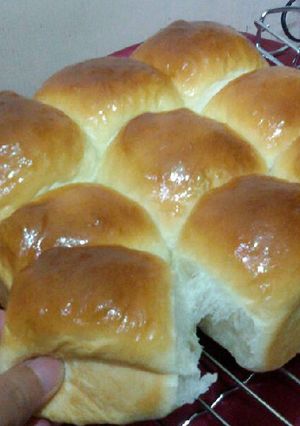 Foto resep Hokkaido Milk Bread/roti kasur sobek no butter lembut