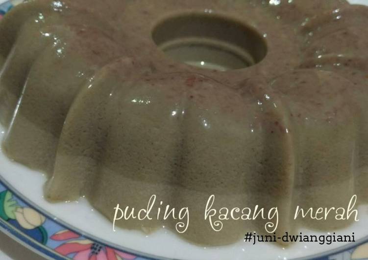 Puding Kacang Merah