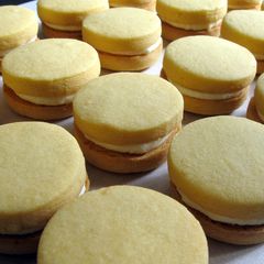 A picture of My ‘Melting Moments’ With Lemon Cream.