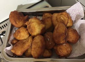 Una foto de Buñuelos de banana