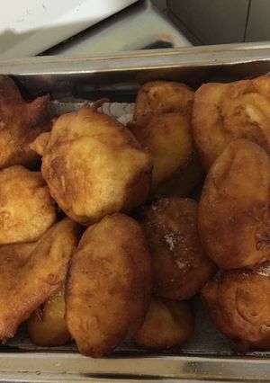 Una foto de Buñuelos de banana