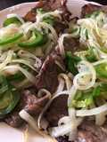 Bistec encebollado a la Sonorense
