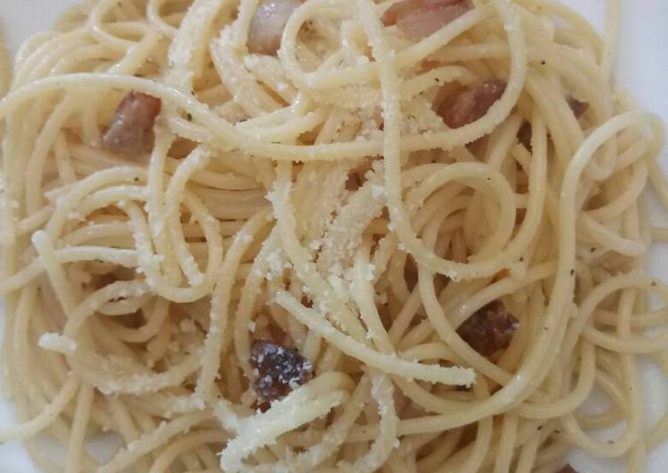 Recipe of Ultimate Spaghetti alla Gricia