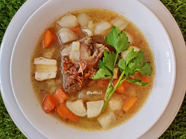 Cara Gampang Membuat Resep Sop Lobak Tulang Sapi yang Lezat