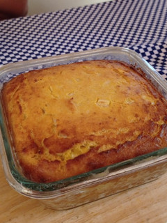 Una foto de Chipa guasu en licuadora