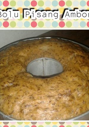 Foto resep Bolu Pisang Ambon