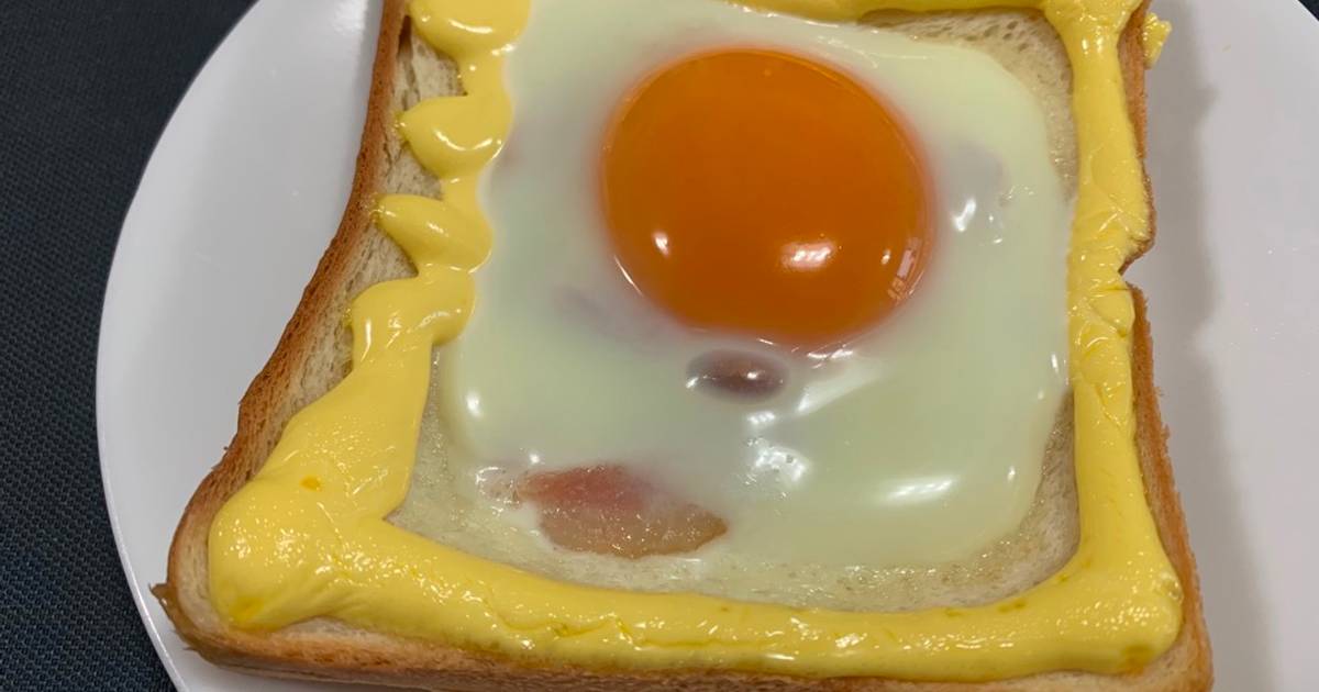 Mayonnaise & Egg Toast Recipe by Saori Fujimoto Cookpad