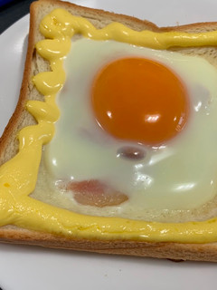 A picture of Mayonnaise & Egg Toast.