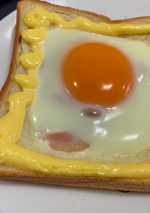 A picture of Mayonnaise & Egg Toast.