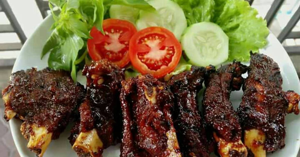 Resep Iga Bakar Madu Oleh Zyvara S Early Cookpad 