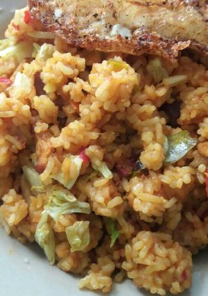 Foto resep Nasi goreng bumbu suwir ayam