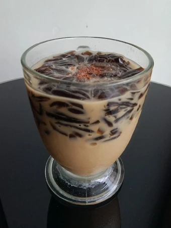 Langkah Mudah untuk Membikin Resep Es Cappucino cincau yang Bikin Ngiler Anti Ribet, Sempurna