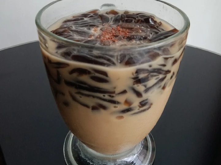 Langkah Mudah untuk Membikin Resep Es Cappucino cincau yang Bikin Ngiler Anti Ribet, Sempurna
