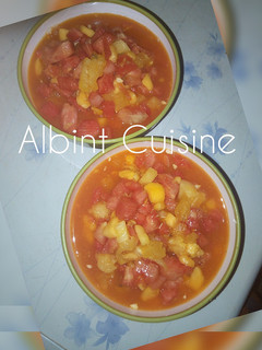 A picture of Fruit salad.