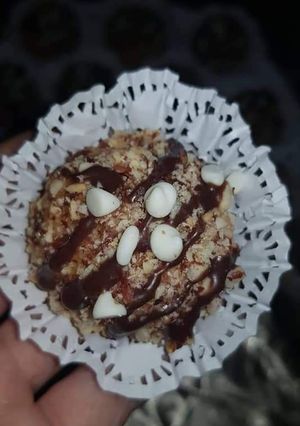 صورة لوصفة كريات محشيين بالكاوكاو