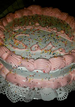 Una foto de Bizcocho de cumpleaños