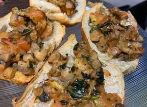 Una foto de Bruschetta (vegan)