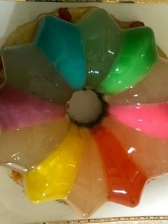 عکسی از دستور ژله رنگی خوشمزه