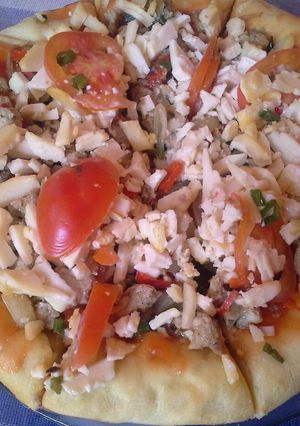 Foto resep Pizza Tuna teflon
