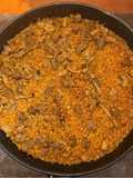 “Paella” de Secreto Ibérico y Setas