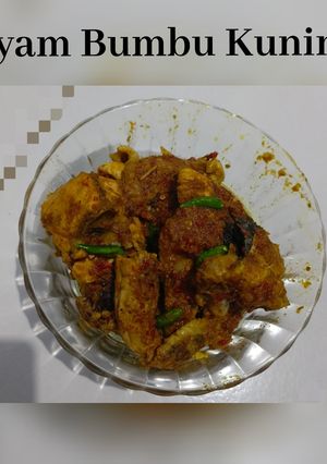 Foto resep Ayam bumbu kuning